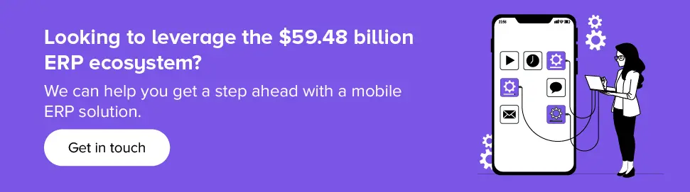 Mobile ERP solution