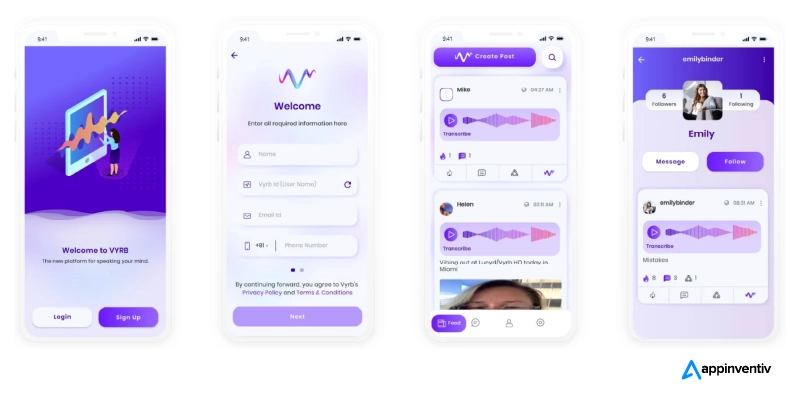 Vyrb Screens