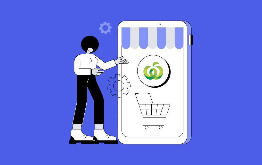 cost to build a retail delivery app like Woolworth